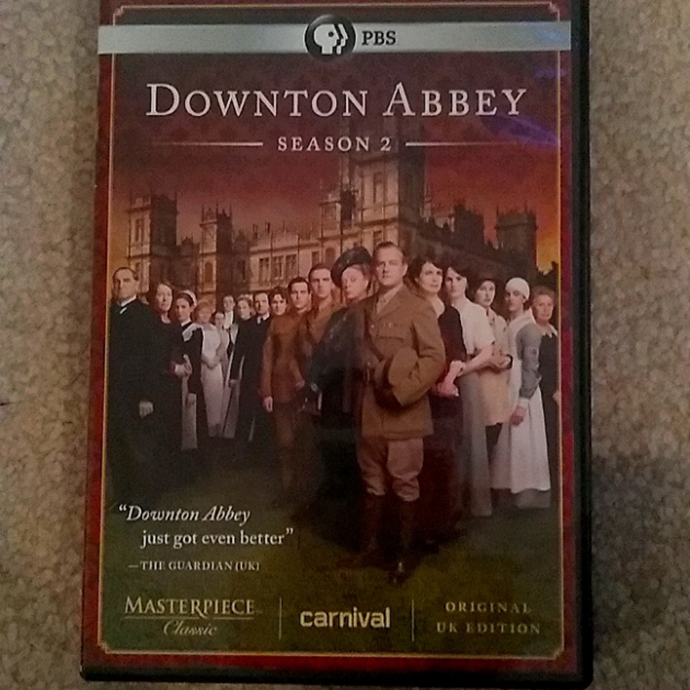 DOWNTON ABBEY SEASON 2 Three DVD Set